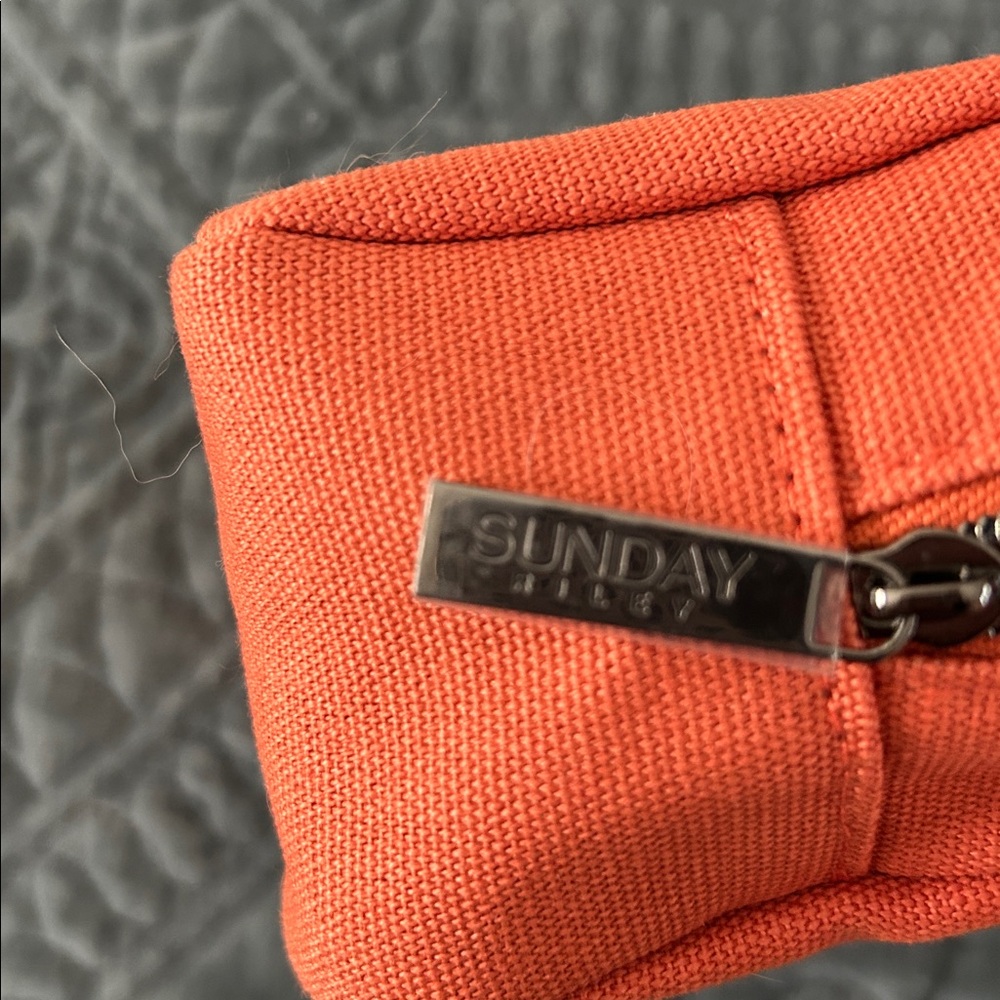 Sunday Riley Orange Cosmetic Bag - Picture 4 of 8